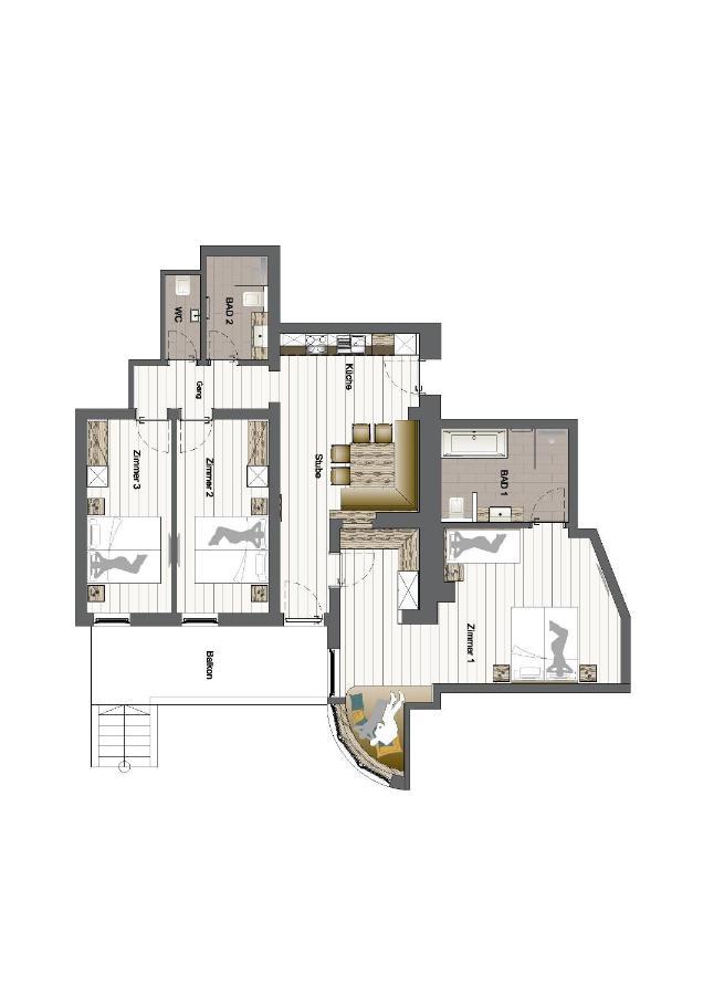 Hotel-Appartement Ferienhof Gerlos Bagian luar foto