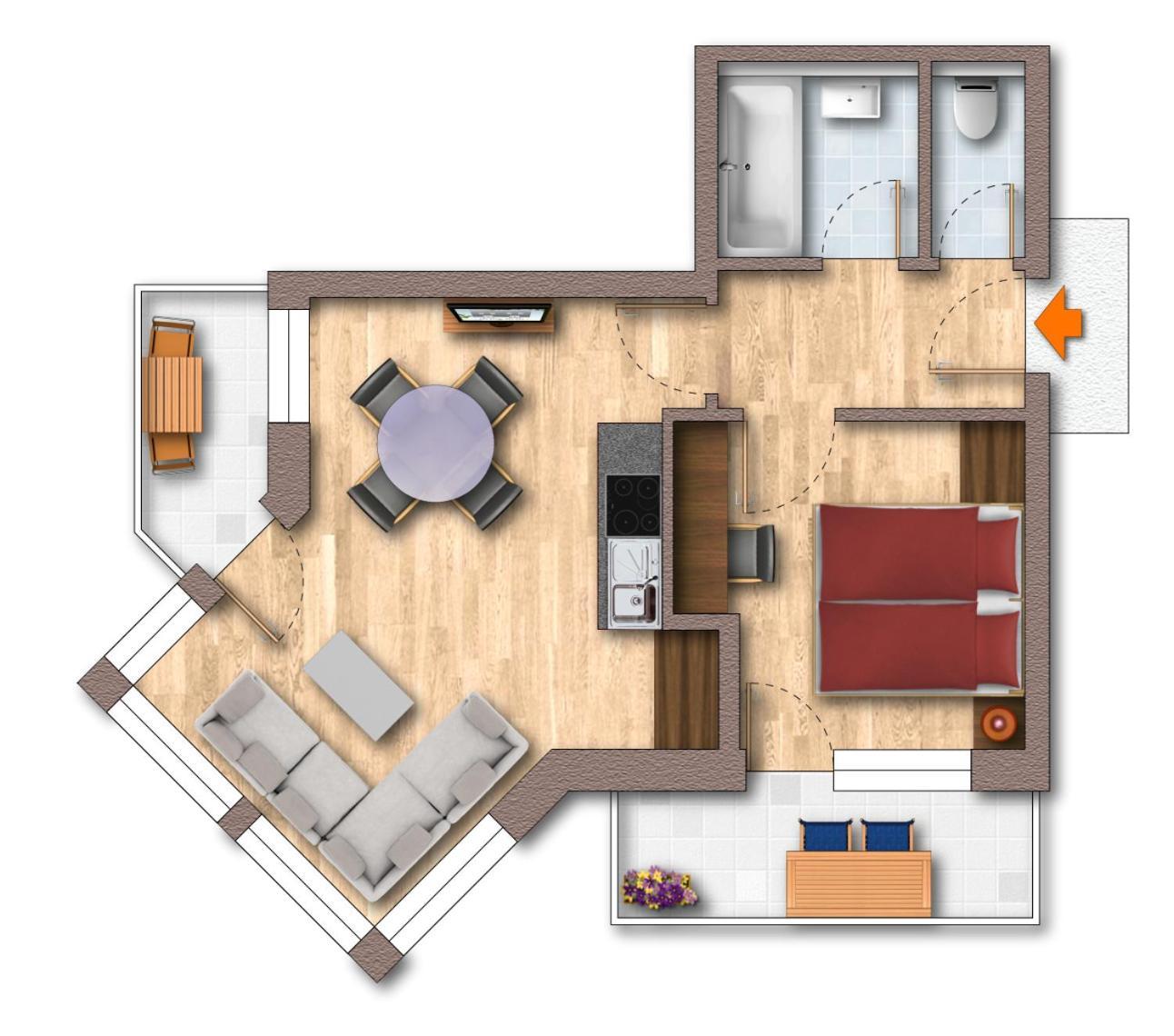 Hotel-Appartement Ferienhof Gerlos Bagian luar foto