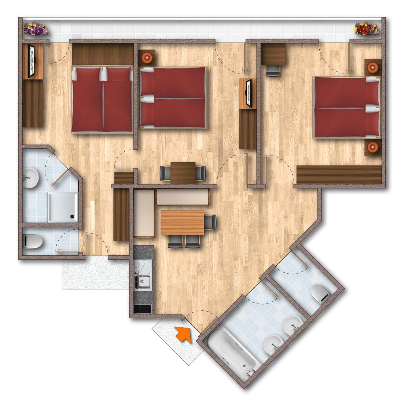 Hotel-Appartement Ferienhof Gerlos Bagian luar foto
